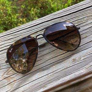 Ray-Ban lightray aviator sunglasses